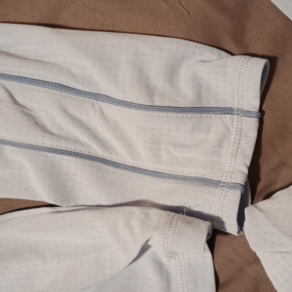 Blue 1/4 Zipper Long Sleeve Sport Top - Picture 2 of 10